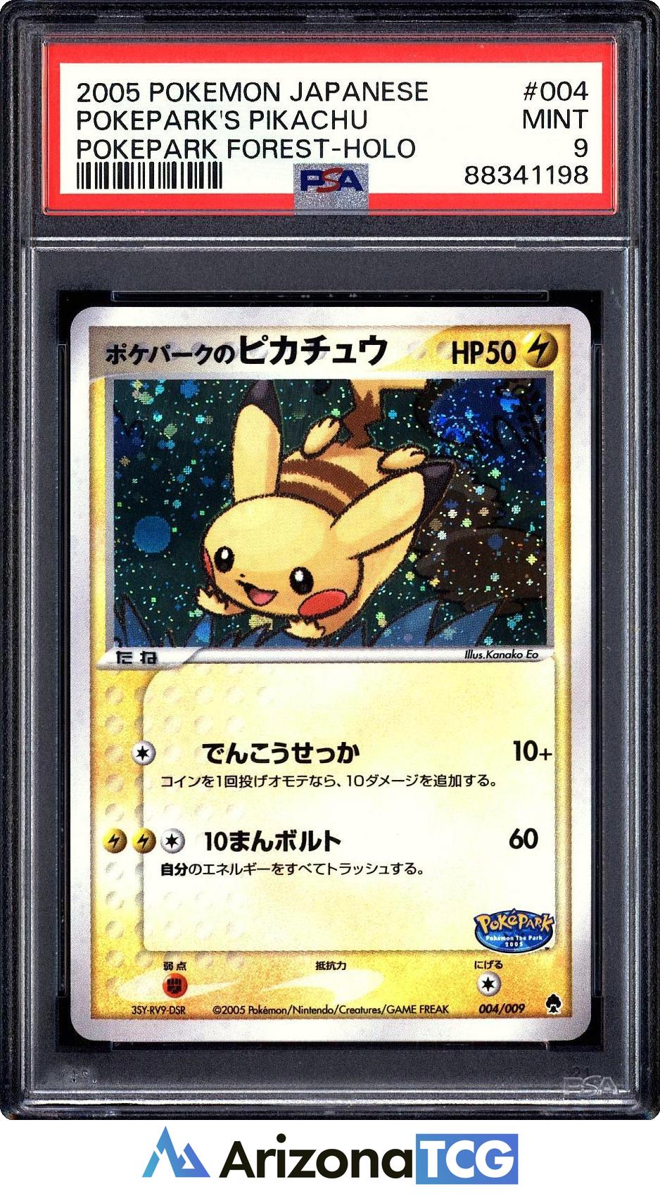 Rare PokéPark 2005 Pikachu Pass Case