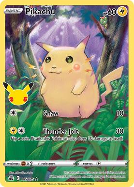 Pikachu #5 -
Celebrations